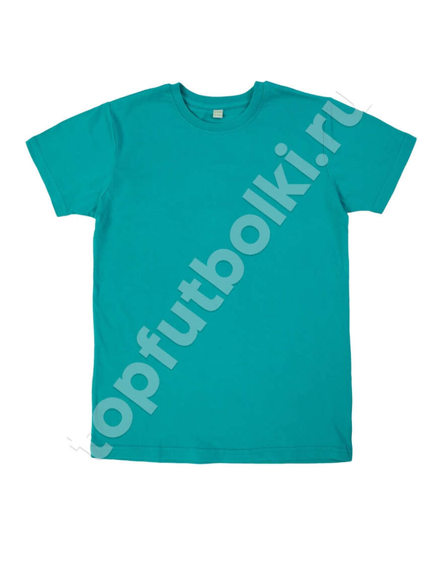 Изумрудная детская футболка оптом